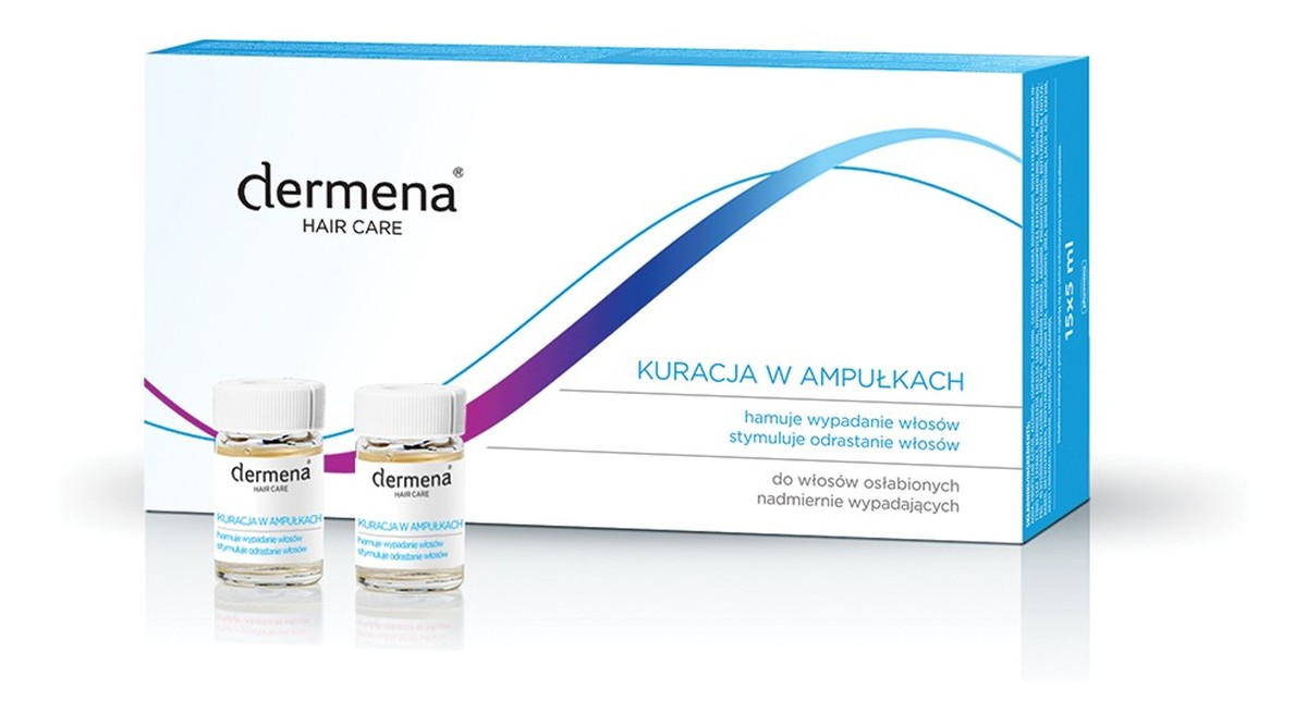 Kuracja w ampułkach hamująca wypadanie włosów 15x5ml