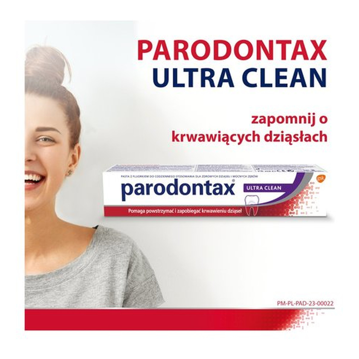 Parodontax Ultra Clean Pasta do zębów przeciw krwawieniu dziąseł 75ml