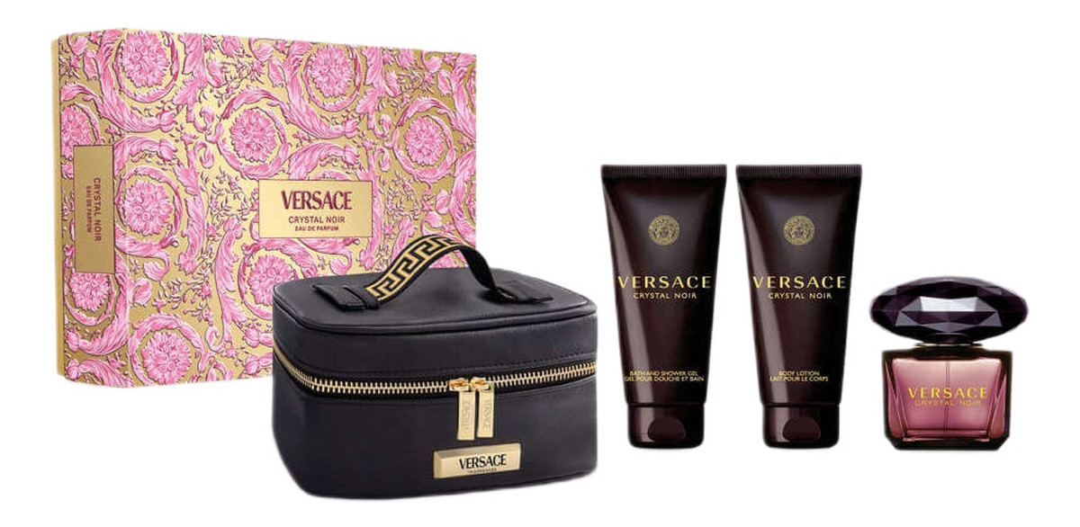 Zestaw woda perfumowana spray 90ml + balsam do ciała 100ml + żel pod prysznic 100ml + kosmetyczka