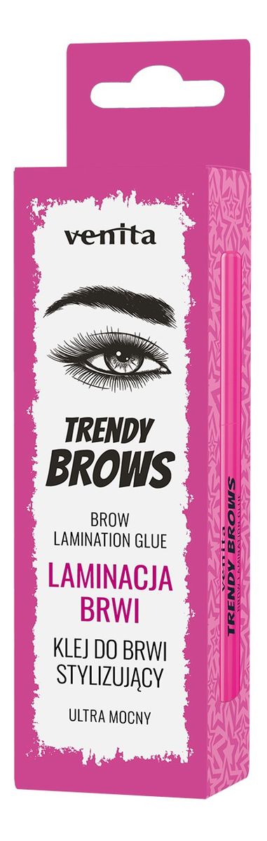 Trendy brows laminacja brwi-klej do brwi stylizujący ultra mocny