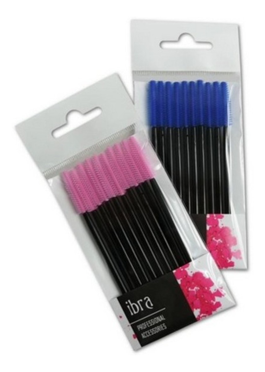 Szczoteczki do rzęs silikonowe 10szt.