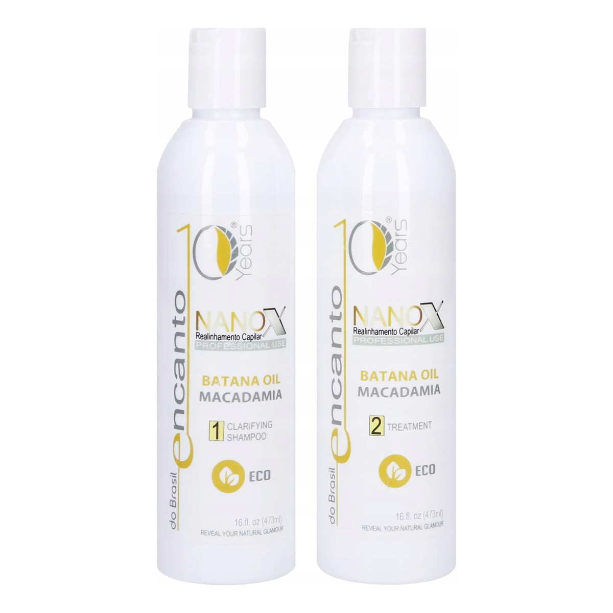 Encanto Nanox Brazilian Keratin Keratyna brazylijska + Szampon 2 x 473ml