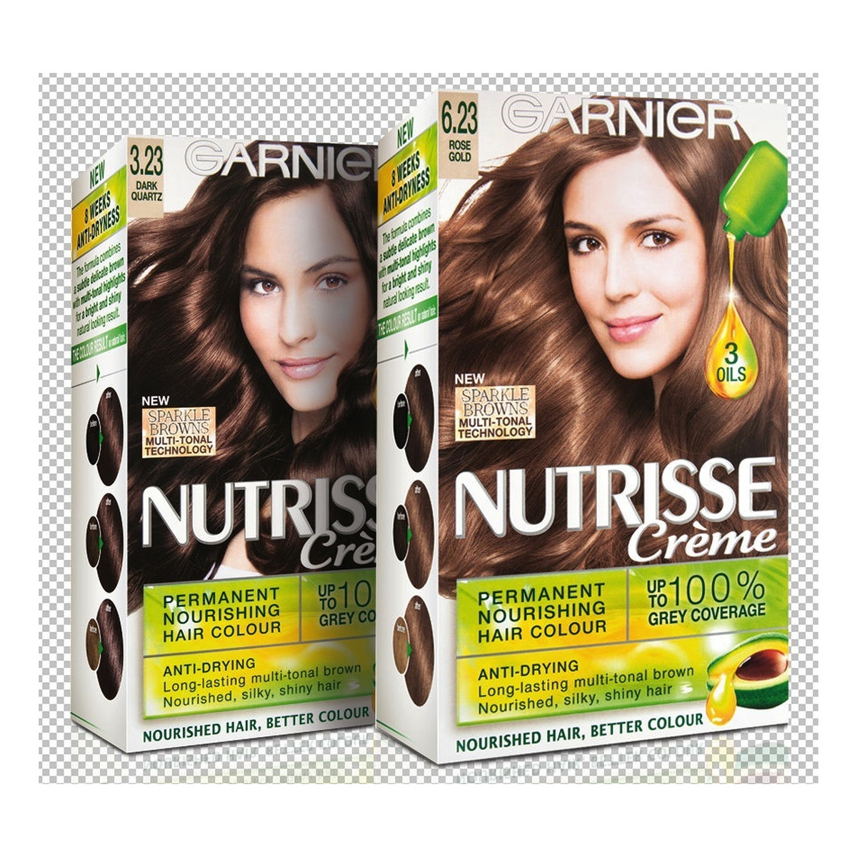 Garnier Nutrisse Farba Do Włosów Ciemny Naturalny Szatyn (30) przecena 140ml