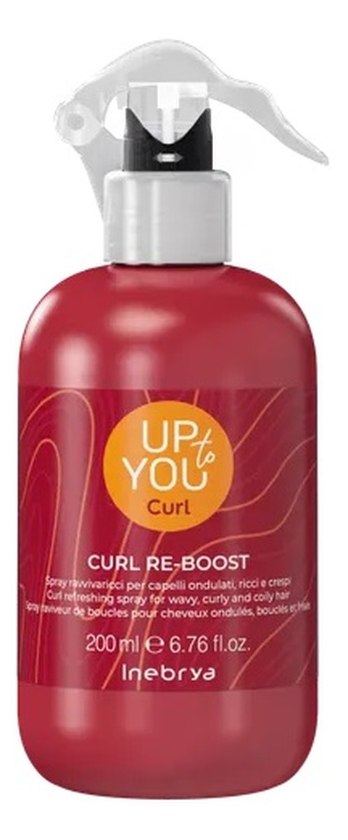 Up to you curl odświeżający spray do włosów falowanych i kręconych