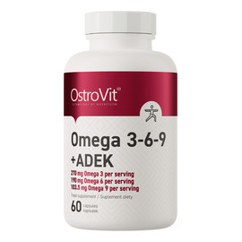 Omega 3-6-9 + ADEK 60 kapsułek