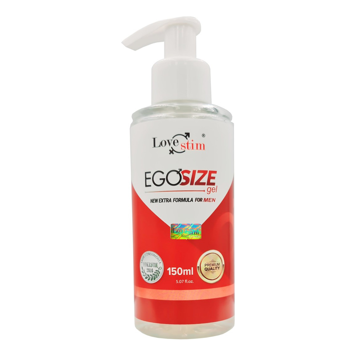 Love Stim EgoSize Gel Żel intymny z wyciągami roślinnymi dla mężczyzn 150ml