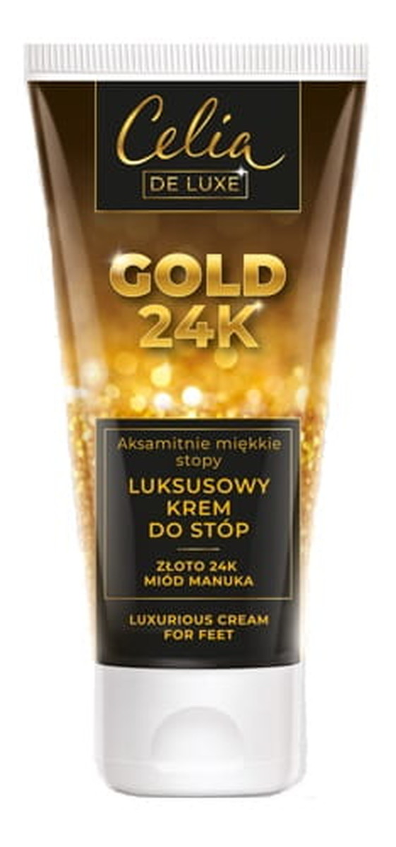 Luksusowy Krem Do Stóp Gold 24K