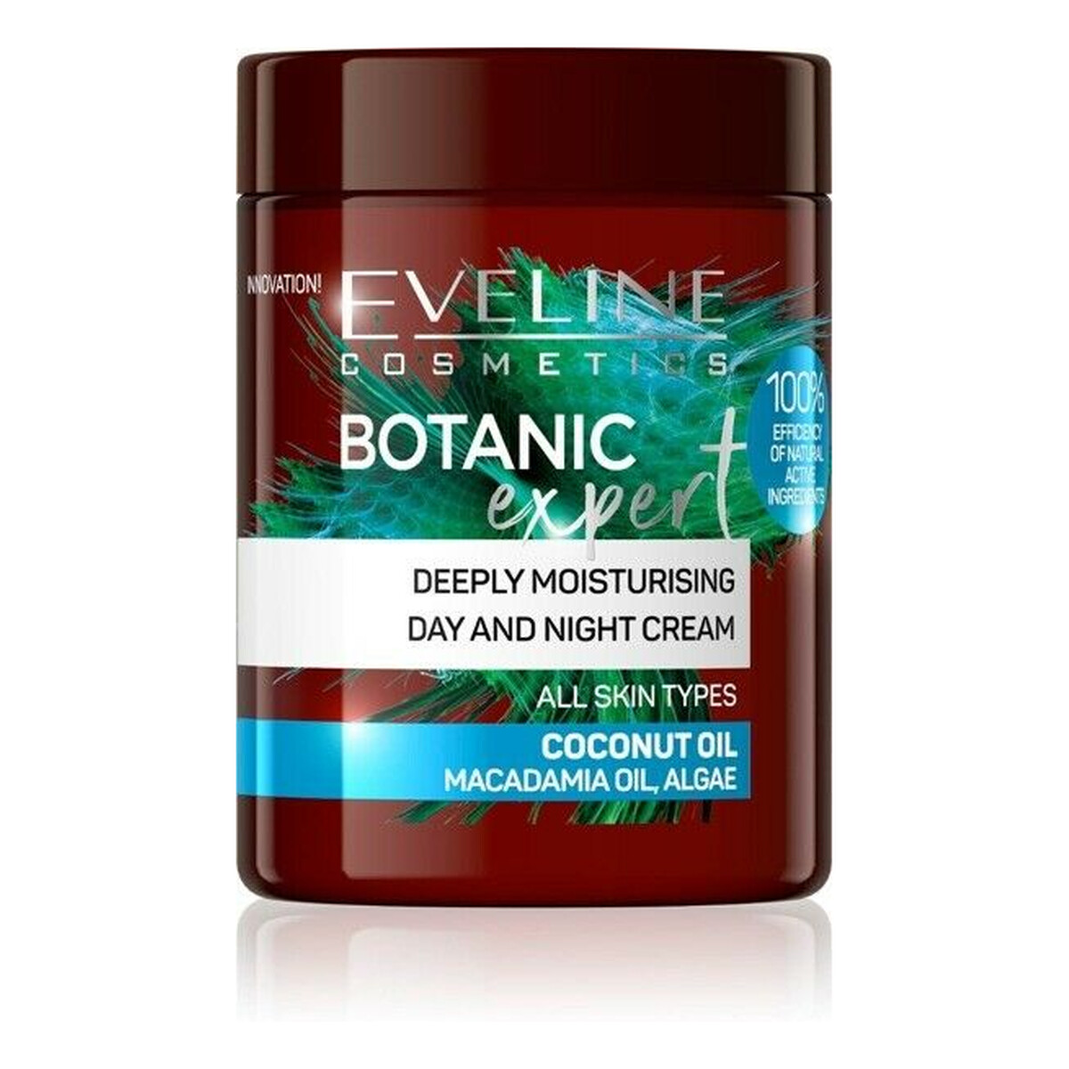 Eveline Botanic Expert Głęboko Nawilżający Krem na dzień i noc z Olejkiem Kokosowym 100ml