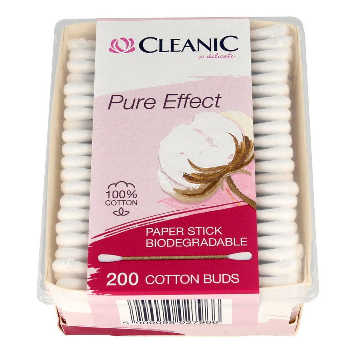 Cleanic Pure Effect Patyczki higieniczne 1op.-200szt