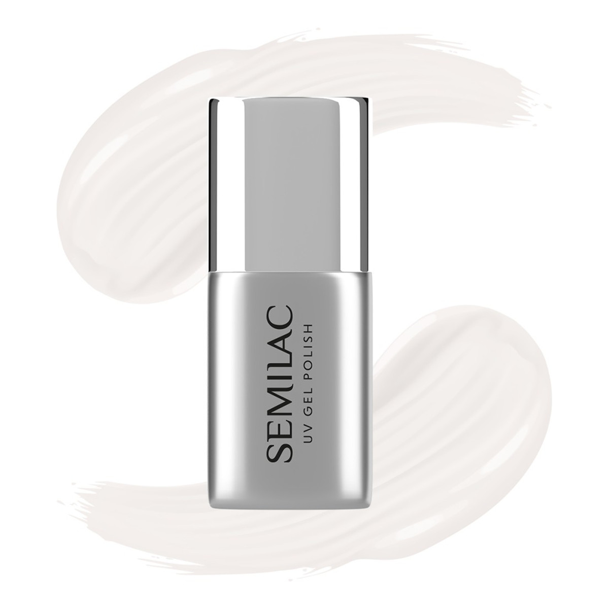 Semilac Top No Wipe Top do lakierów hybrydowych Milky 7ml