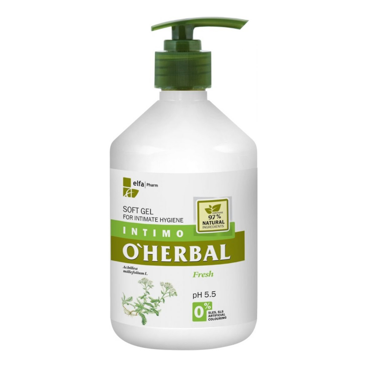 O'Herbal Żel do higieny intymnej z ekstraktem z krwawnika 500ml