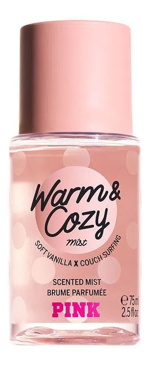 Pink Warm & Cozy mini mgiełka zapachowa
