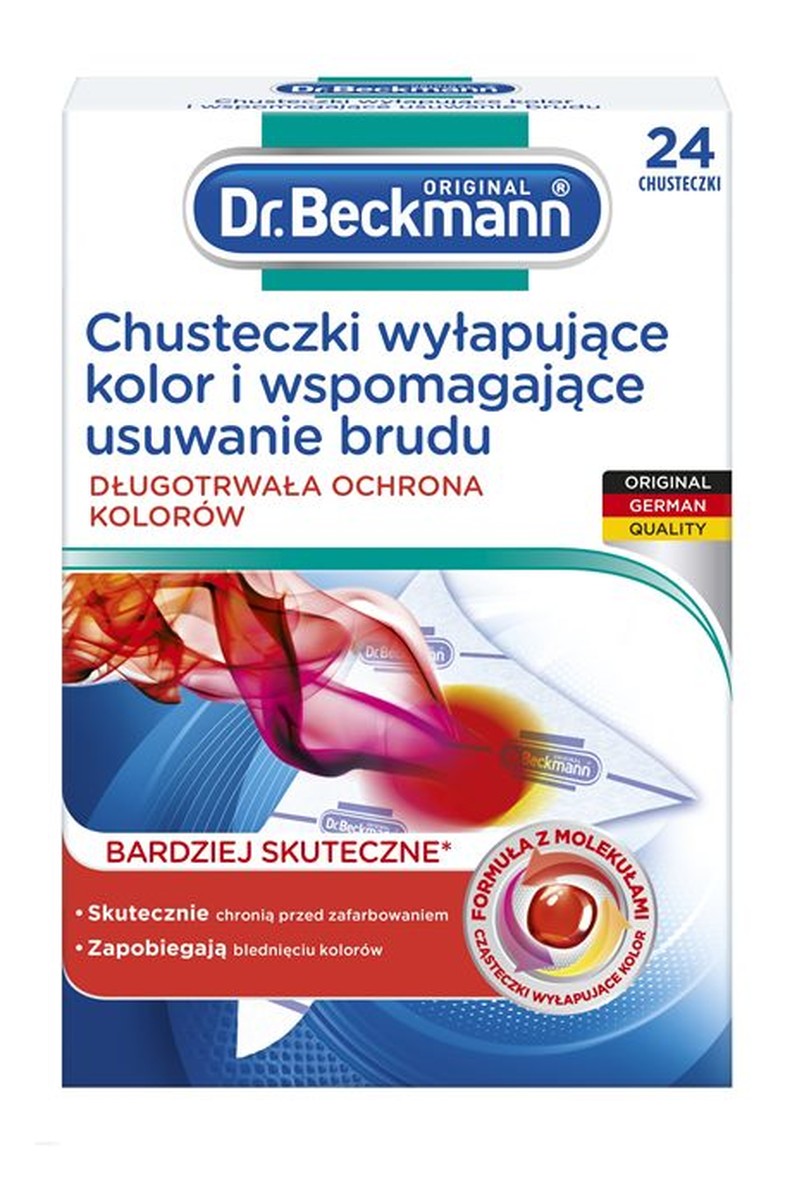 Chusteczki wyłapujące Kolor i brud 12szt.