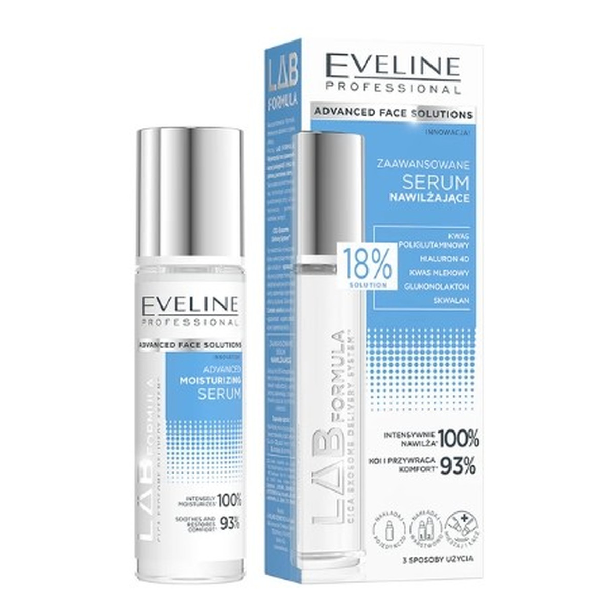 Eveline Professional Lab zaawansowane serum nawilżające 30ml