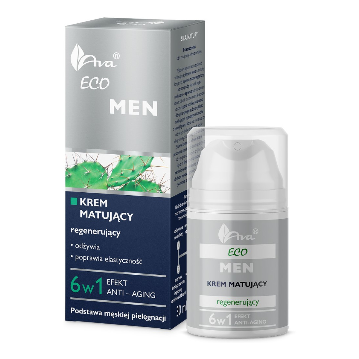 Ava Laboratorium Eco Men Krem matujący regenerujący dla mężczyzn 50ml