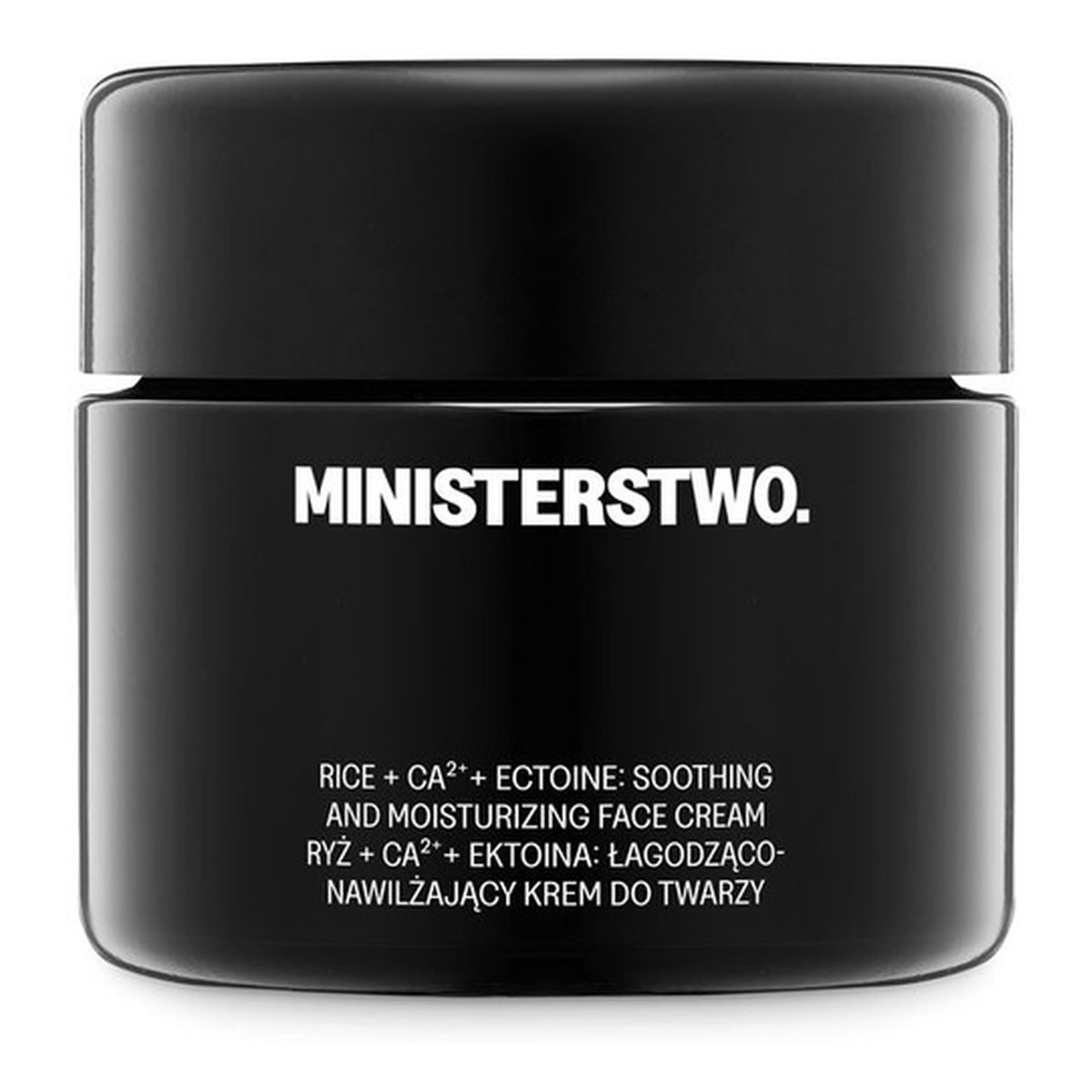Ministerstwo. Ryż + Ca² + ektoina – krem do twarzy łagodzący 50ml