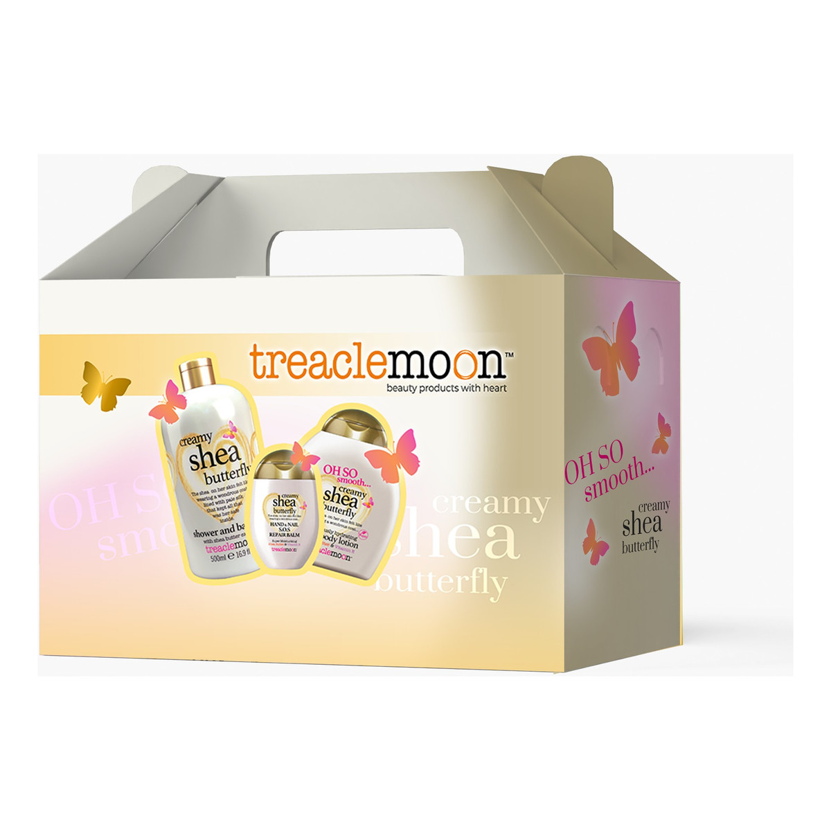 Treaclemoon Butter Shea Zestaw żel 500 ml + balsam 250 ml + krem do rąk 75 ml