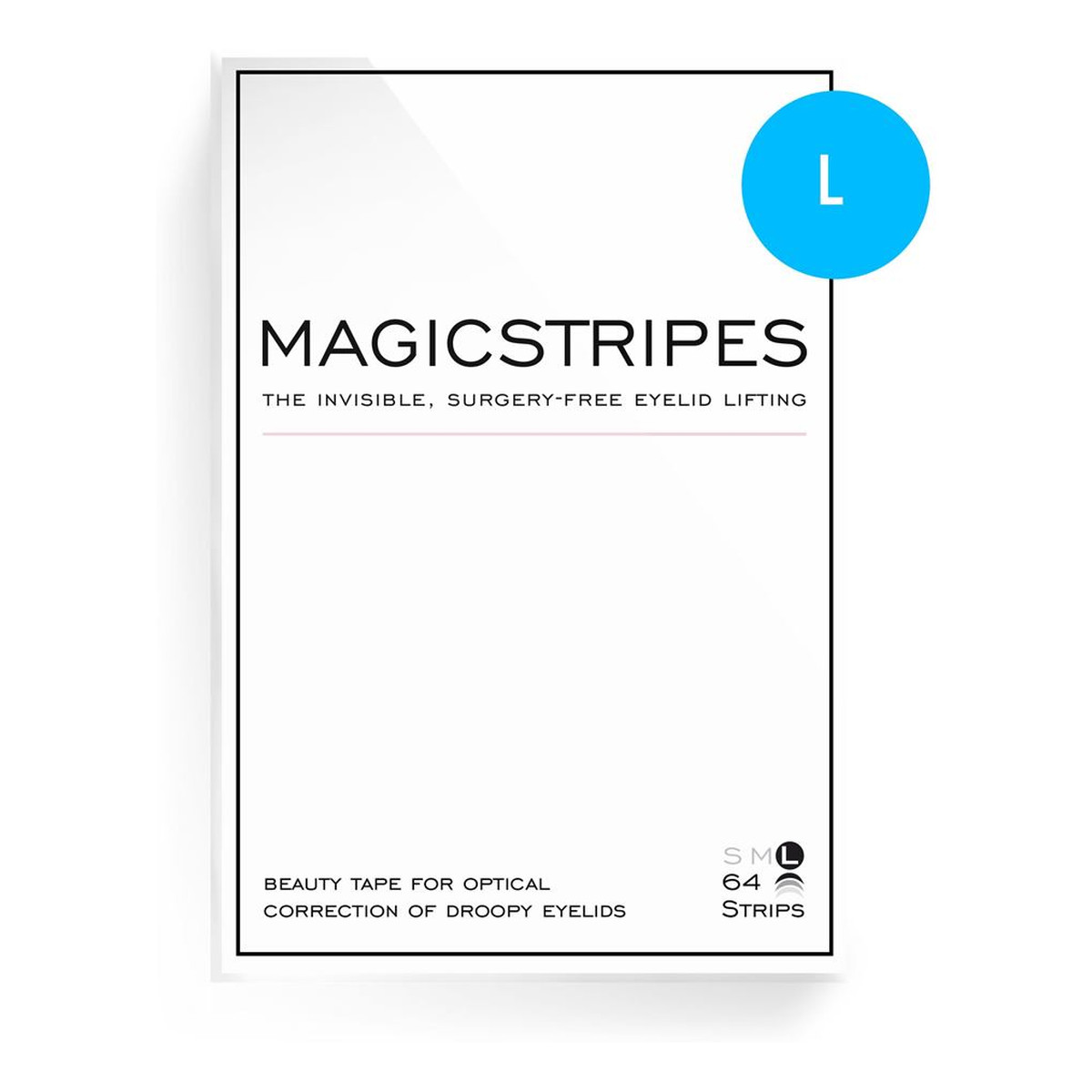 Magicstripes Niewidoczne paski liftingujące powieki L 64 paski