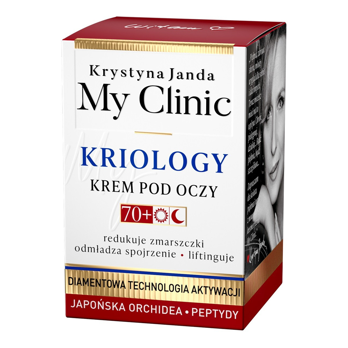 Janda My Clinic Kriology Krem pod oczy 70+ 15ml