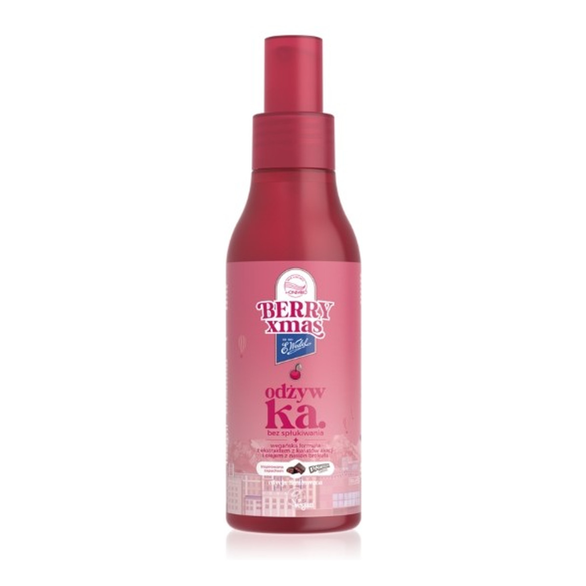 OnlyBio Hair in Balance x Wedel Odżywka do włosów bez spłukiwania Pawełek wiśniowy 150ml