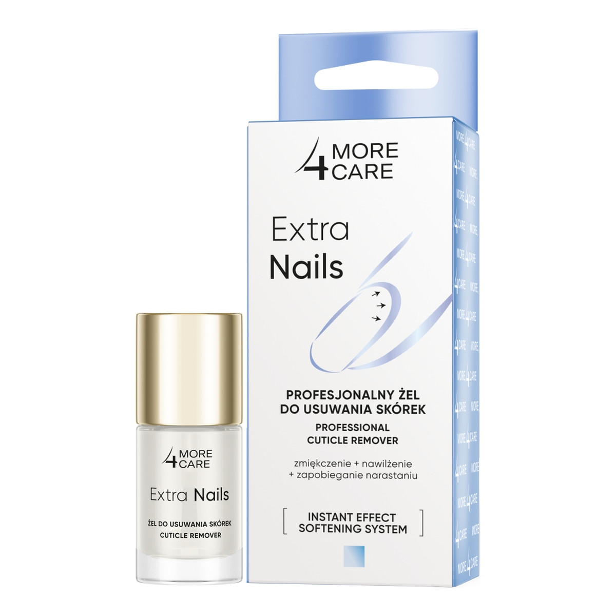 More4Care Extra Nails profesjonalny Żel do usuwania skórek 10ml