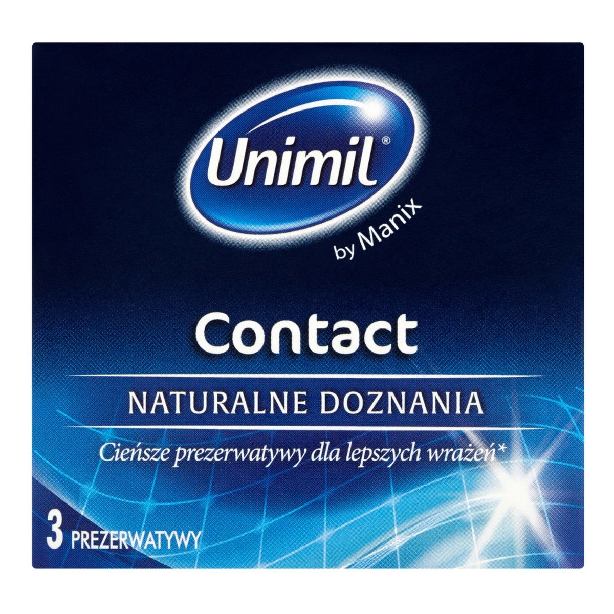 Unimil Contact lateksowe Prezerwatywy 3szt