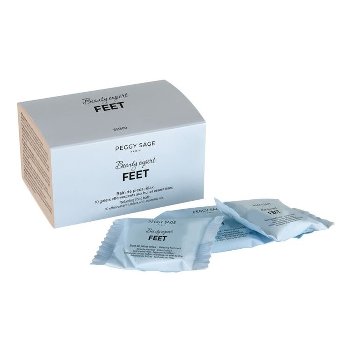 Peggy Sage Beauty expert feet relaksująca kąpiel do stóp 10 tabletek