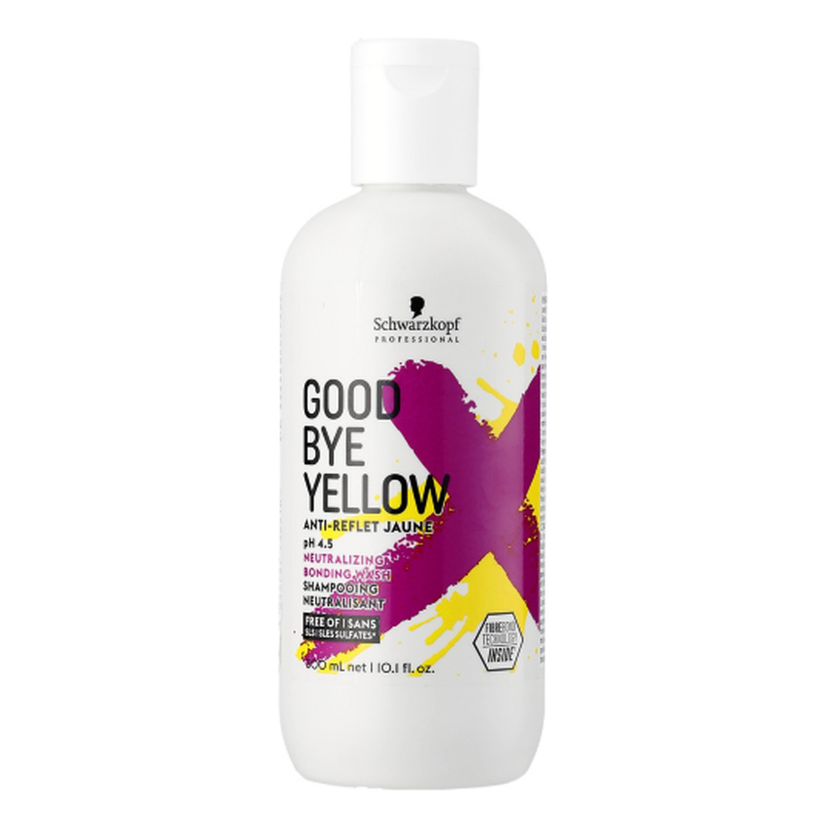 Schwarzkopf Good Bye Yellow Szampon neutralizujące żółte odcienie 300ml