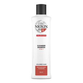 System 4 cleanser shampoo oczyszczający szampon do włosów farbowanych znacznie przerzedzonych