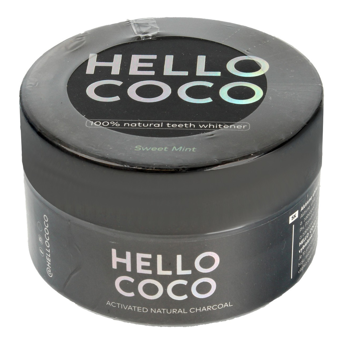 Hello Coco Sweet Mint węgiel aktywny do wybielania zębów 30g