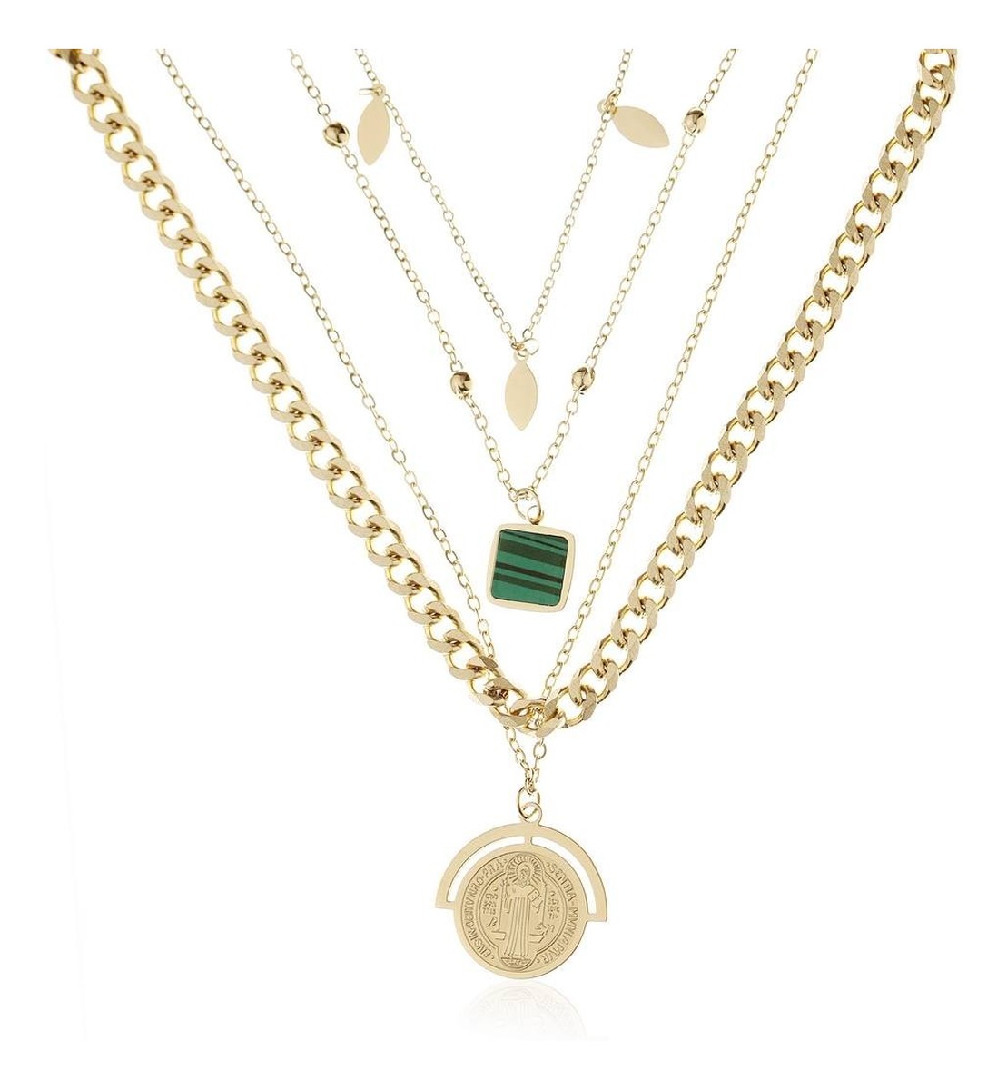 Naszyjnik stal szlachetna 1213