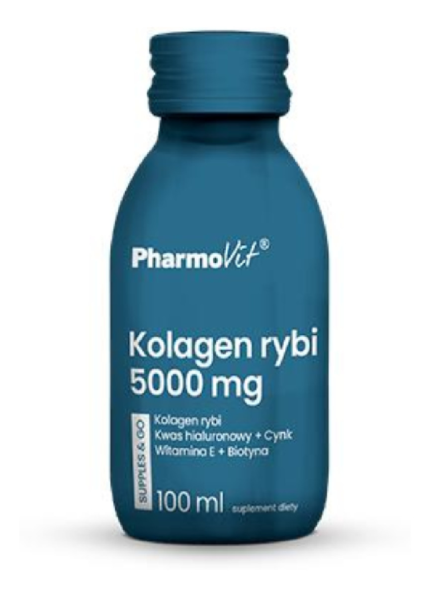 Kolagen Rybi 5000mg Shot suplement diety w płynie