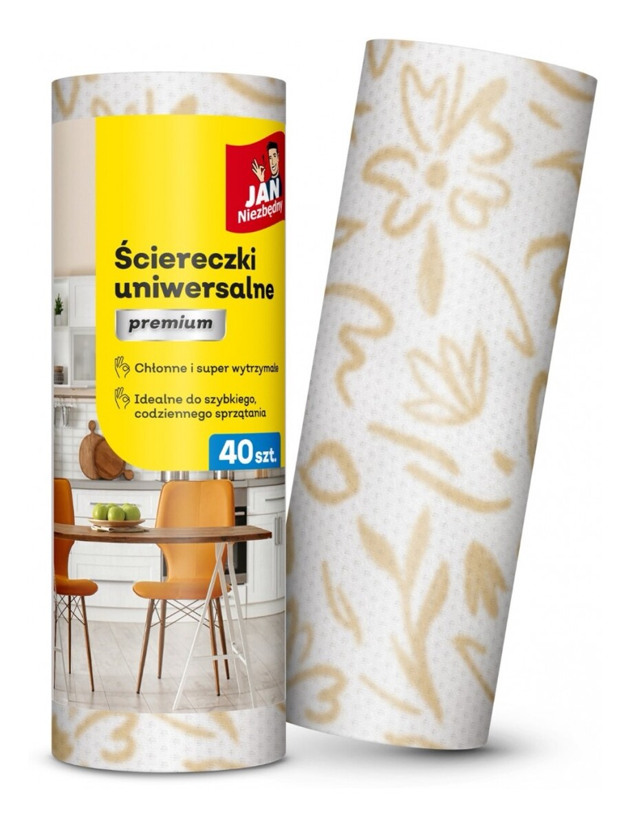 Ściereczki uniwersalne Premium na rolce