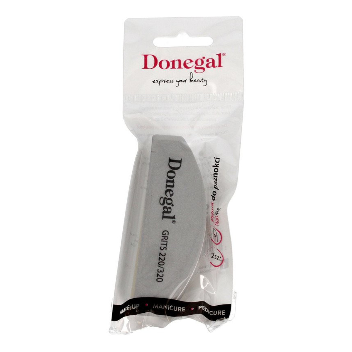 Donegal ZESTAW DO MANICURE pilnik 180/240+polerka 220/320 (2080)