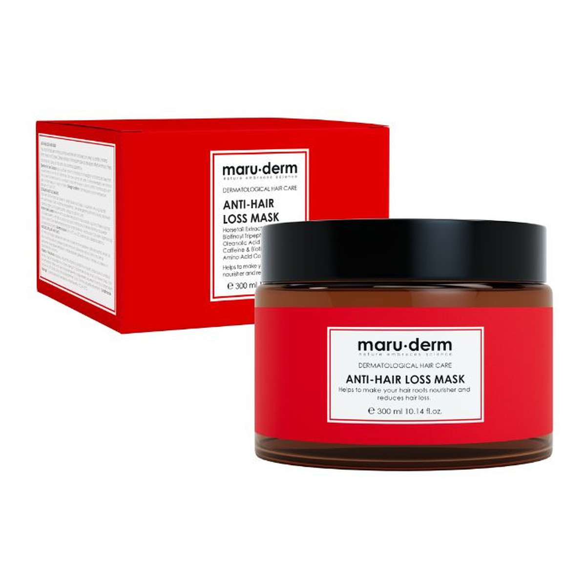 Maru-Derm Maska ​​do włosów przeciw wypadaniu włosów 300ml