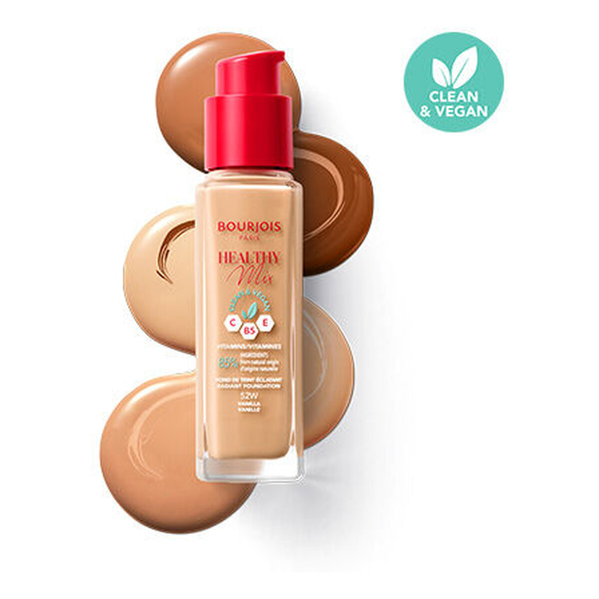 Bourjois Healthy Mix Clean&Vegan Podkład do twarzy 30ml