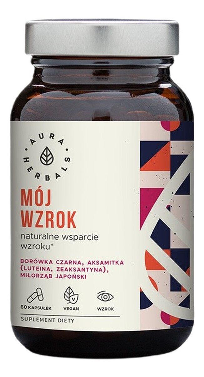 Mój wzrok naturalne wsparcie wzroku suplement diety 60 kapsułek