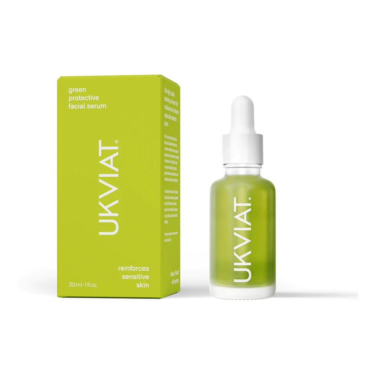 Ukviat Zielone serum ochronne do twarzy 30ml