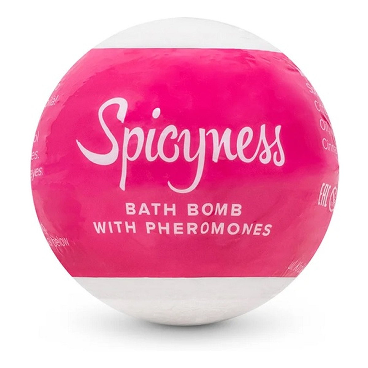 Obsessive Bath Bomb kula do kąpieli z feromonami Spicyness 100g