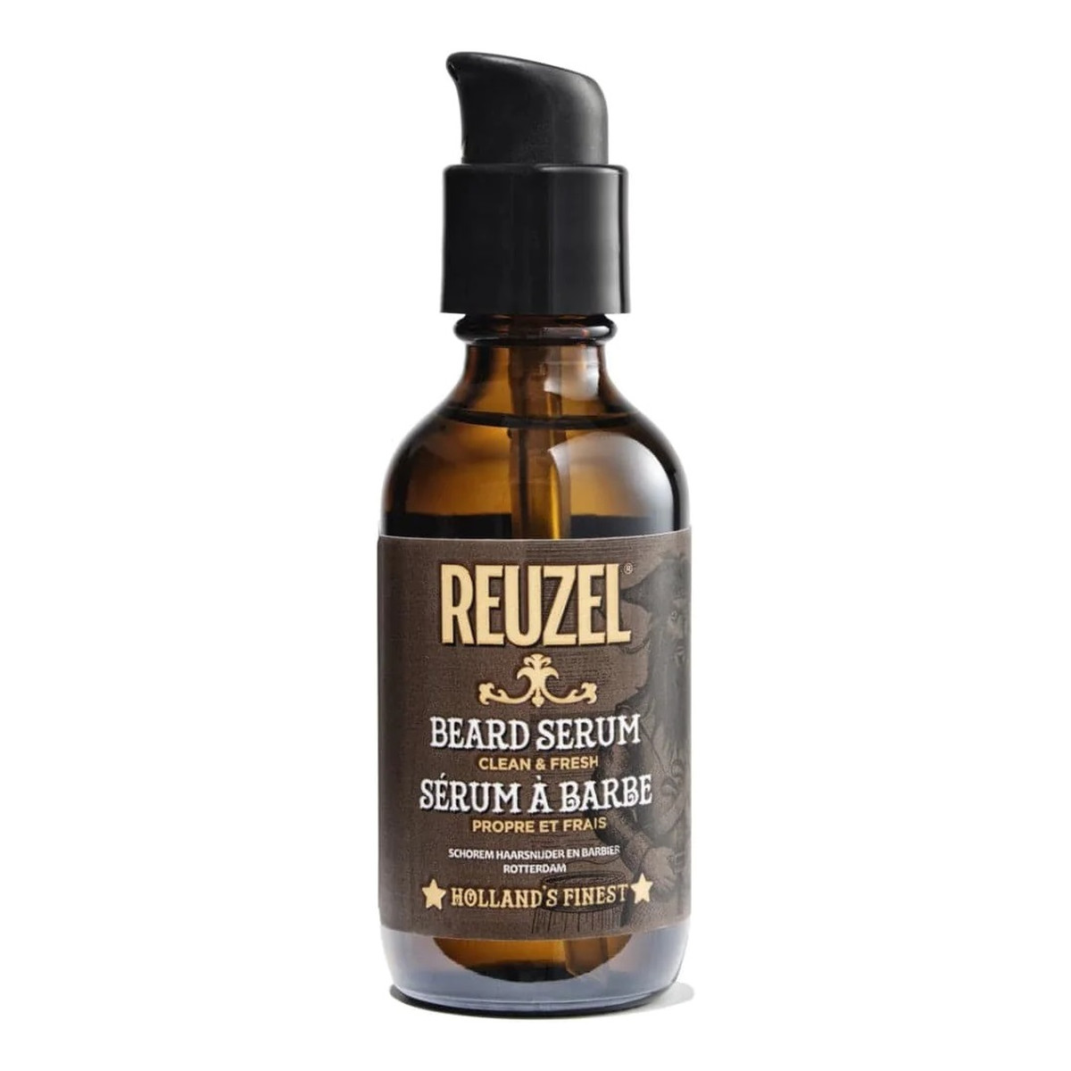 Reuzel Beard serum wzmacniające serum do brody i wąsów dla mężczyzn clean & fresh 50g