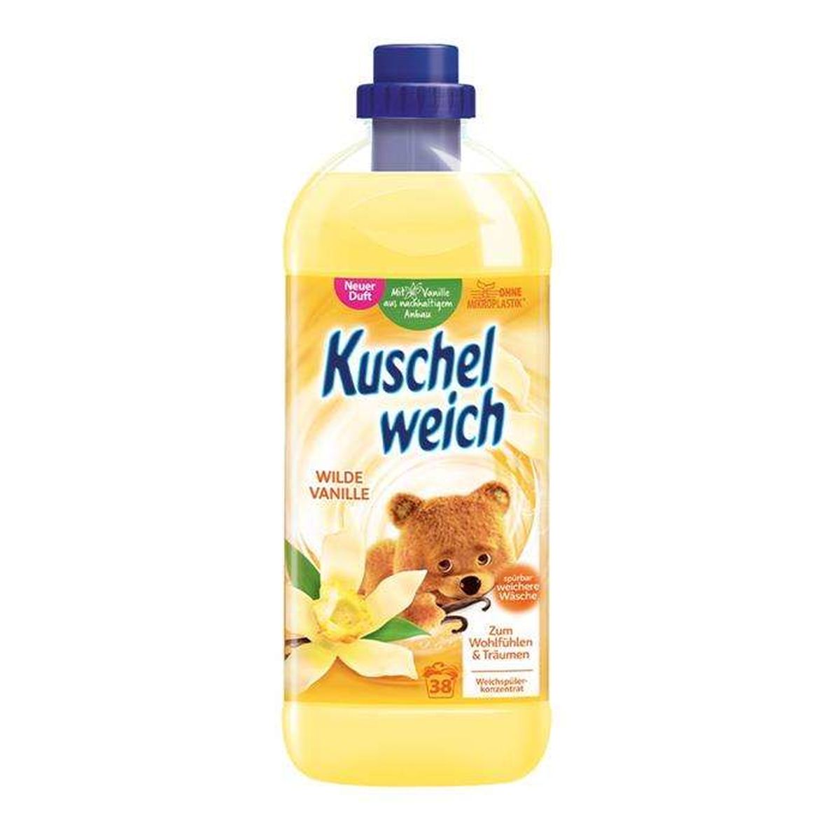 Kuschelweich Płyn do płukania 2x Wilde Vanille 2x Frischetraum 2x Sanft & Mild 6x1L