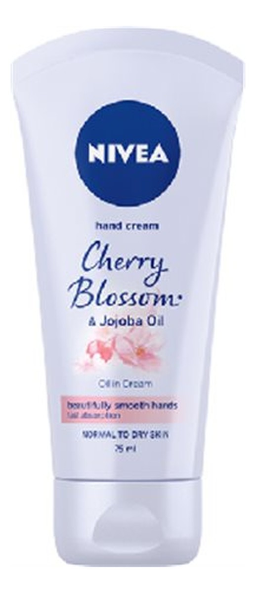 Krem-olejek do rąk nawilżający Kwiat Wiśni & Olejek Jojoba