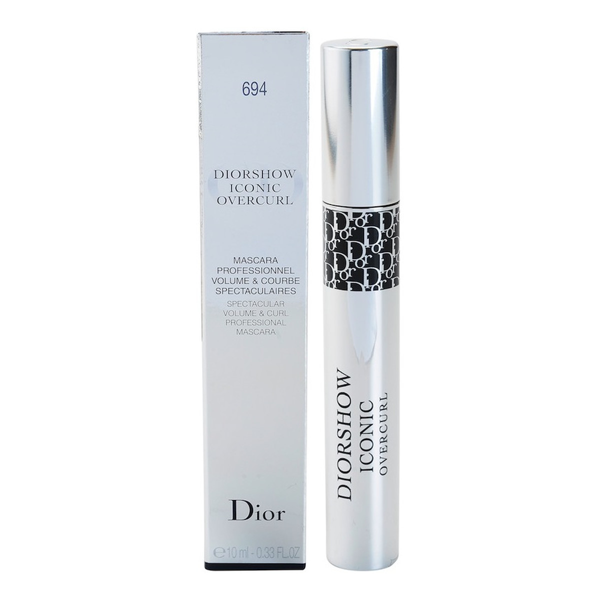 Dior Diorshow Iconic Overcurl Tusz do rzęs zwiększający objętość i podkręcający (Spectacular Volume & Curl Professional Mascara) 10ml