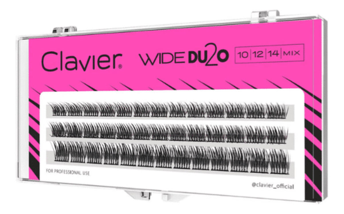 Kępki rzęs skręt C o objętości 36D 9-10-11mm