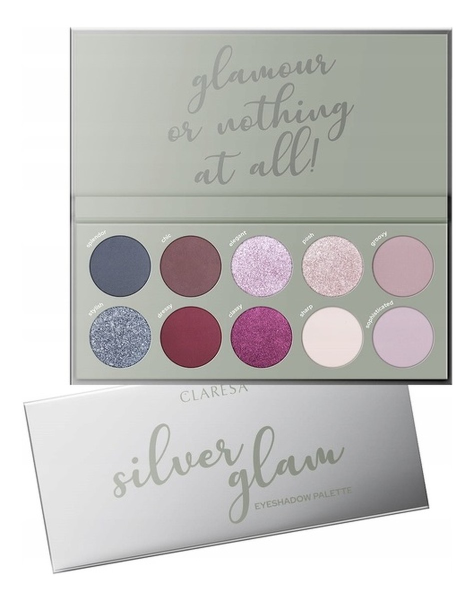 Paleta cieni Silver Glam