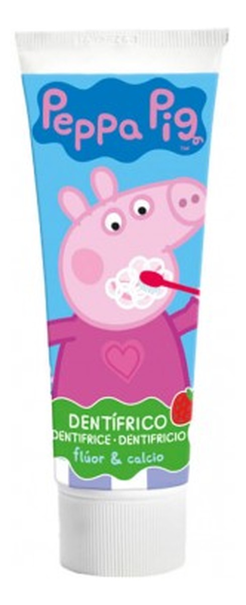 Peppa pig pasta do zębów dla dzieci 1-6lat truskawka