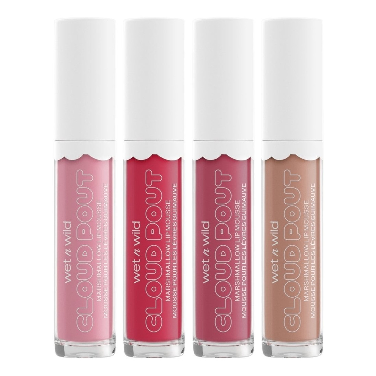 Wet n Wild Cloud pout marshmallow lip mousse Matowa pomadka w płynie 3ml