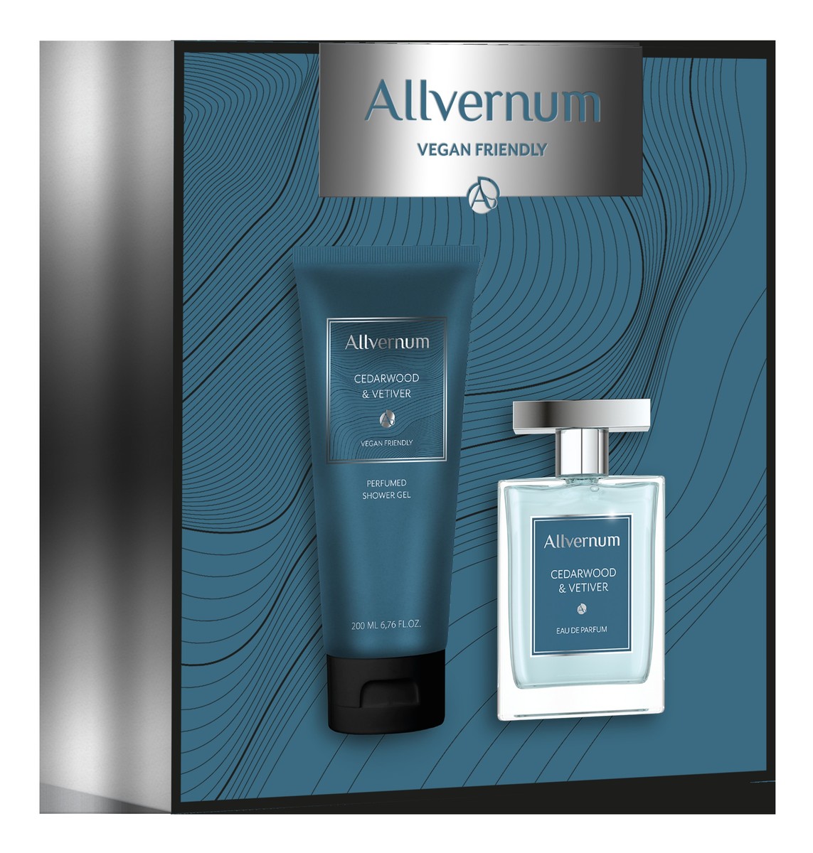 Zestaw CEDARWOOD & VETIVER Woda perfumowana + Żel pod prysznic
