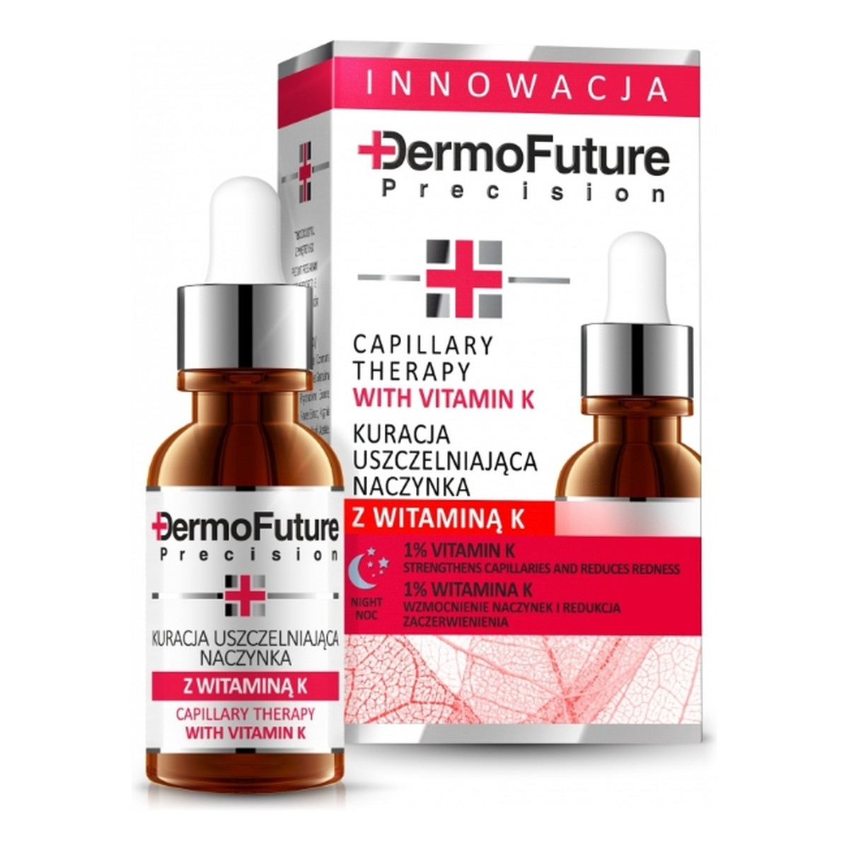 DermoFuture Precision Kuracja uszczelniająca naczynka z witaminą K 20ml