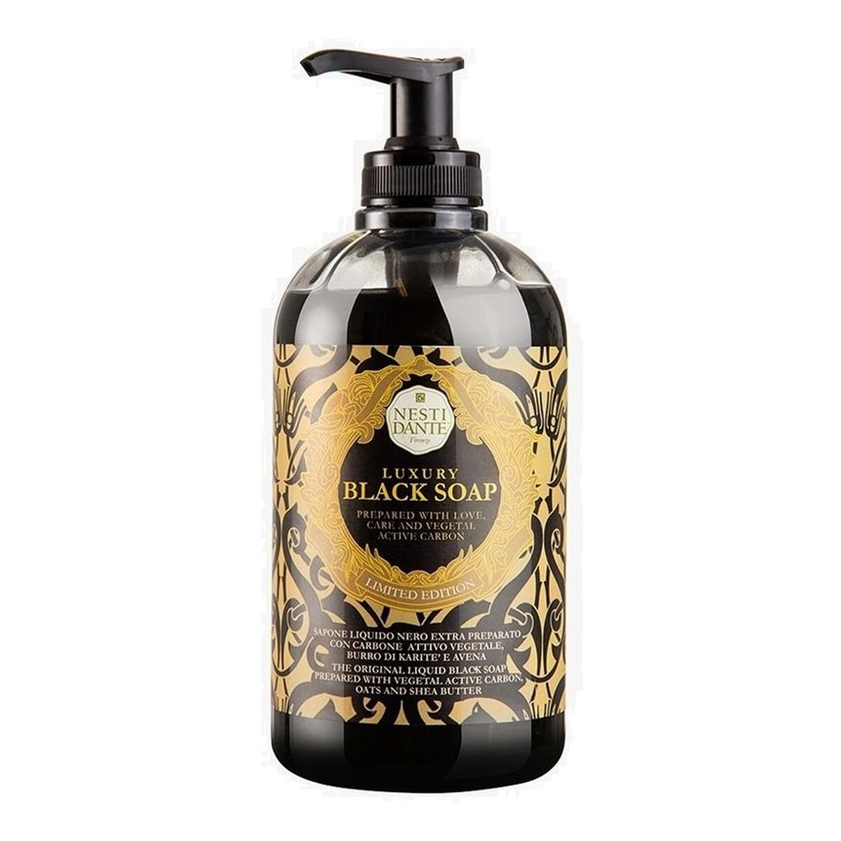 Nesti Dante Luxury Black Soap luksusowe Mydło w płynie 500ml